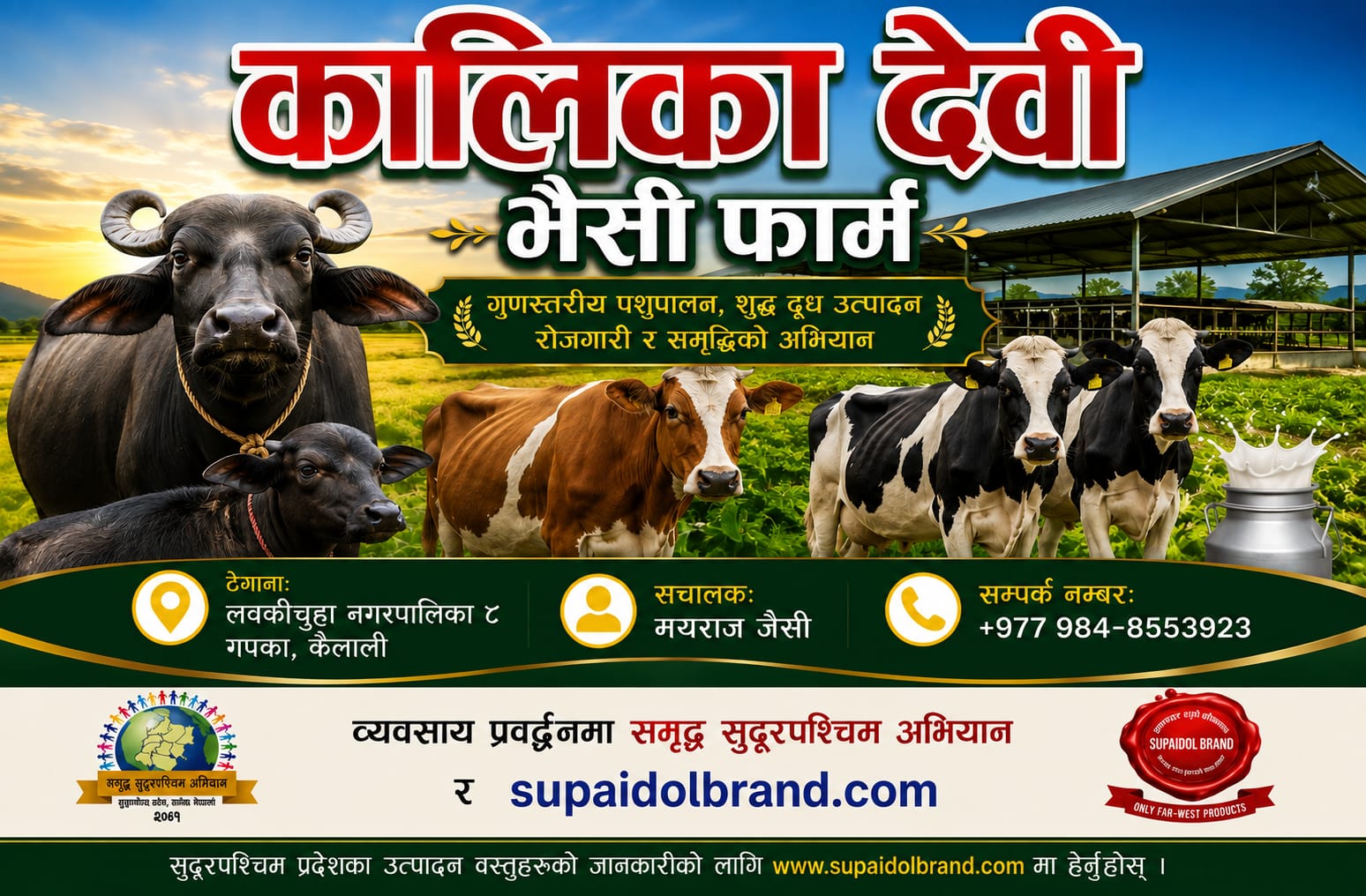 भैँसीबाट करोडभन्दा बढीको पशुपालन व्यवसाय