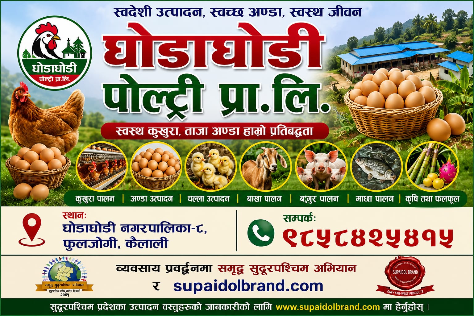 पहलवान देउवाको कृषि तथा पशुपन्छी उद्यम